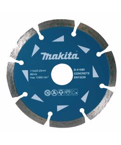 Makita Disco Diamantato Segmentato 115 mm per Calcestruzzo e Pietra