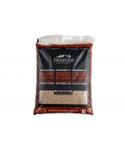 TRAEGER Pellet Hickory, Acero E Ciliegio per Affumicatura in Barbecue 9Kg