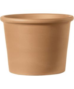 Deroma Vaso Terracotta Cotto Opaco - 12 cm