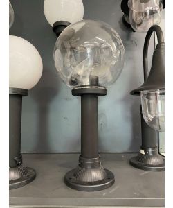 Dr.C Base per Palo Illuminazione Esterna - Nero - Termoplastico