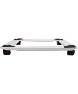 Carrellino da Trasporto Regolabile Bianco 435-630mm - Capacità 100kg