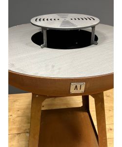 B&B Artigianato Italiano Design - Braciere in Acciaio Corten da 900mm