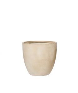 Vaso Tyler per Piante Rotondo Beige �24 cm in Fibra Clay Indoor/Outdoor