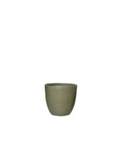 Vaso Tyler per piante Rotondo 29 cm Verde Fibra Clay Effetto Grezzo