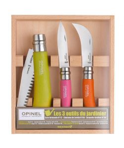 Coltelli Virobloc Giardiniere Set Pz.3      Opinel