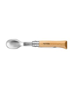 Opinel Set Picnic Coltello Manico Faggio Inserti Forchetta, Cucchiaio