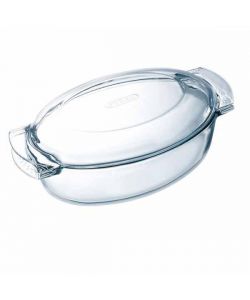 Casseruola Ovale C/Cop.      Cm 39X23 L 5,80 Pyrex