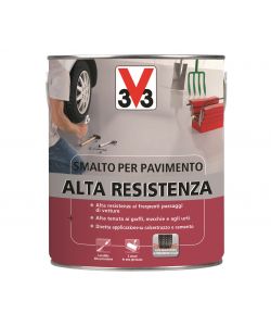 Smalto Pavimenti Alta Resistenza Rosso Mattone 2,5 l