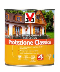 Protettivo Completo Legno Solvente Noce Chiaro 750 ml