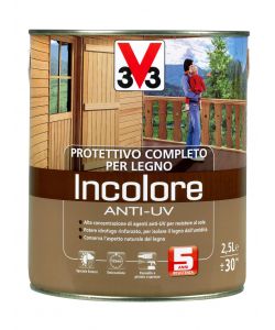 Protettivo Completo Legno Anti-Uv Incolore 2,5 l