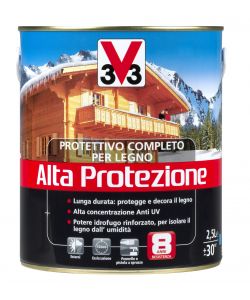 Protettivo Completo Legno Alta Protezione Noce Antico 2,5 l