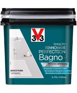 Smalto Perfection bagno bianco piuma satinato