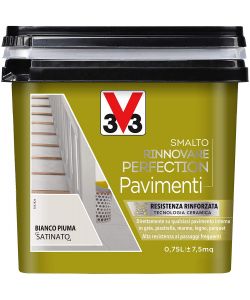 Smalto Rinnovare Perfection Pavimenti Bianco Piuma Satinato