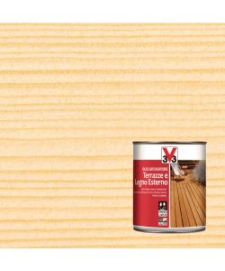 V33 - Saturatore per legno esterno 0,75 L - Alta protezione opaca