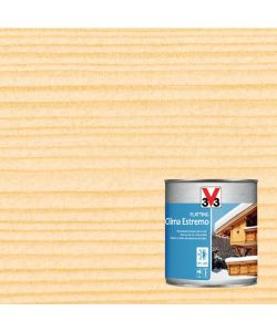 V33 Vernice al Latte Alta Protezione Incolore 0,75L per Legno Esterno