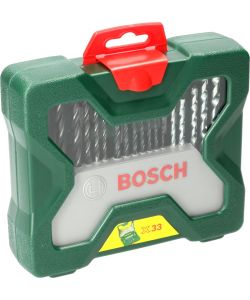 Valigetta con 33 punte e inserti per avvitare Bosch