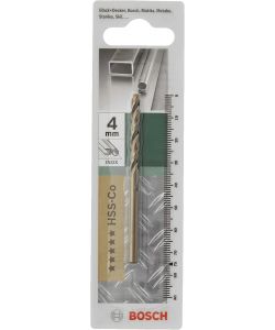 Bosch Punta Metallica HSS-CO 4mm 135� per Foratura Precisa e Veloce