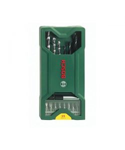 Bosch Set Punte e Bit Avvitamento Mini-X-Line - 15 pz