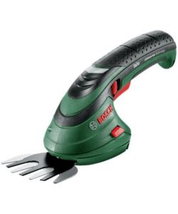 Bosch Forbici a Batteria Isio Verde 3,6V Set con Lama da 8 cm e Custodia