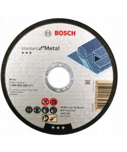 Disco di taglio dritto 125 mm 1 pz Acciaio Bosch Accessories 2608603165