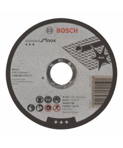 Disco di taglio dritto 115 mm 1 pz Acciaio Bosch