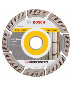 Disco diamantato Diametro 125 mm diam foro 22.23 mm 1 pz Bosch Accessories 2608615059