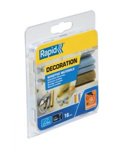 Rapid Stick di Colla Glitterati Oro e Argento - Confezione da 16 Pezzi
