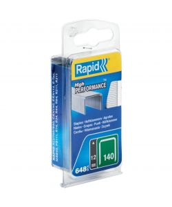 Rapid Graffe a Filo Largo 12 mm Acciaio Zincato - 650 pezzi