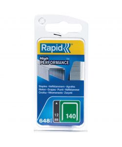 Rapid Graffe a Filo Largo 12 mm Acciaio Zincato - 650 pezzi
