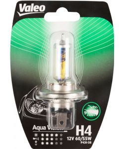 H4 lampada singola auto 12V 60/55W Aqua Vision attacco P43t-38