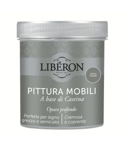Lib�ron Pittura Mobili Grigio Piombo 0.5 L a base di Caseina Cremosa