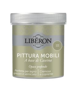 Lib�ron Pittura Mobili Verde Oliva 0,5 L a base di Caseina Cremosa