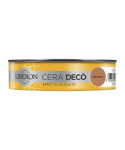 Lib�ron Cera Dec� Patinato Oro Ricco 0,15L per Legno Finiture Eleganti