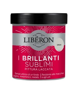 Lib�ron Pittura Laccata Grigio Riflesso 500 ml - Alta Qualit� e Resistente