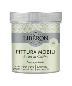Lib�ron Pittura Mobili Verde Salvia 0,5 L a base di Caseina Cremosa
