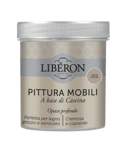 Lib�ron Pittura Mobili Caseina Grigio Tortora 0,5 L Consistenza Cremosa