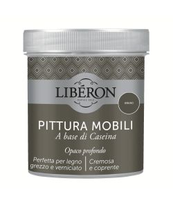 Lib�ron Pittura Mobili Caseina Bruno 0,5 L - Alta Copertura e Facilit� Applicazione