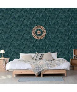 DUTCH WALLCOVERINGS Carta da Parati Onyx Verde