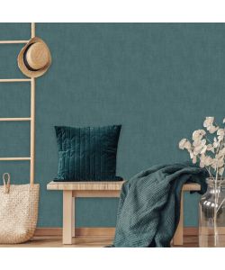 DUTCH WALLCOVERINGS Carta da Parati Semplice Verde