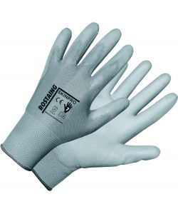 Rostaing Guanti da Lavoro Skinpro Grigi M - Resistenza Abrasione, Ambidestri