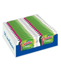 Spontex Spugne Doppio Uso - Gialla/Verde - Pz 2