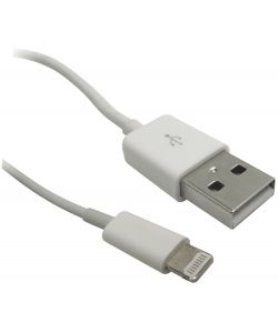 Metronic Cavo Lightning USB 1M Bianco per iPhone Ricarica e Sincronizzazione