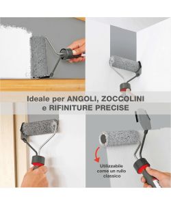Nespoli Ricambio Rullo Pittura 12cm EasyLiner per Rifiniture Precise