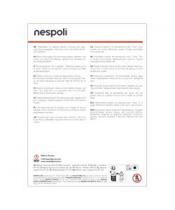 Nespoli Set 5 Teli Protezione Trasparenti 4x5m per Mobili e Pavimenti