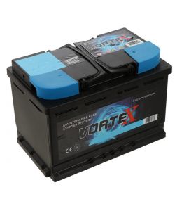 Vortex Batteria Auto Sigillata 70Ah Positivo a Destra 620A TUV