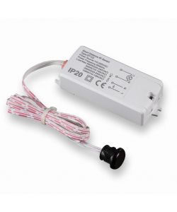 Sensore di Movimento a Infrarossi 30� Attivazione tramite Movimento a Corto Raggio (5-6cm) Colore Bianco (Max 200W) IP20