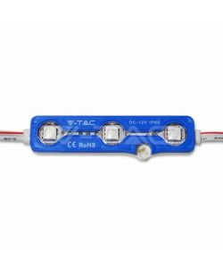 Modulo LED SMD5050 0,72W 12V 3 LED Blu IP65