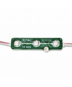 Modulo LED SMD5050 0,72W 12V 3 LED Verde IP65