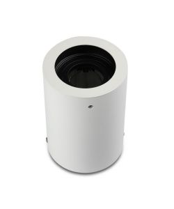 Portafaretto LED Montaggio a Plafone Rotondo GU10 e GU5.3 (MR16) Colore Bianco Orientabile