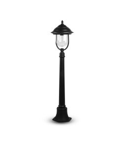 Lampada LED da Terra a Lanterna con Portalampada E27 (Max 60W) Colore Nero h:110cm IP44